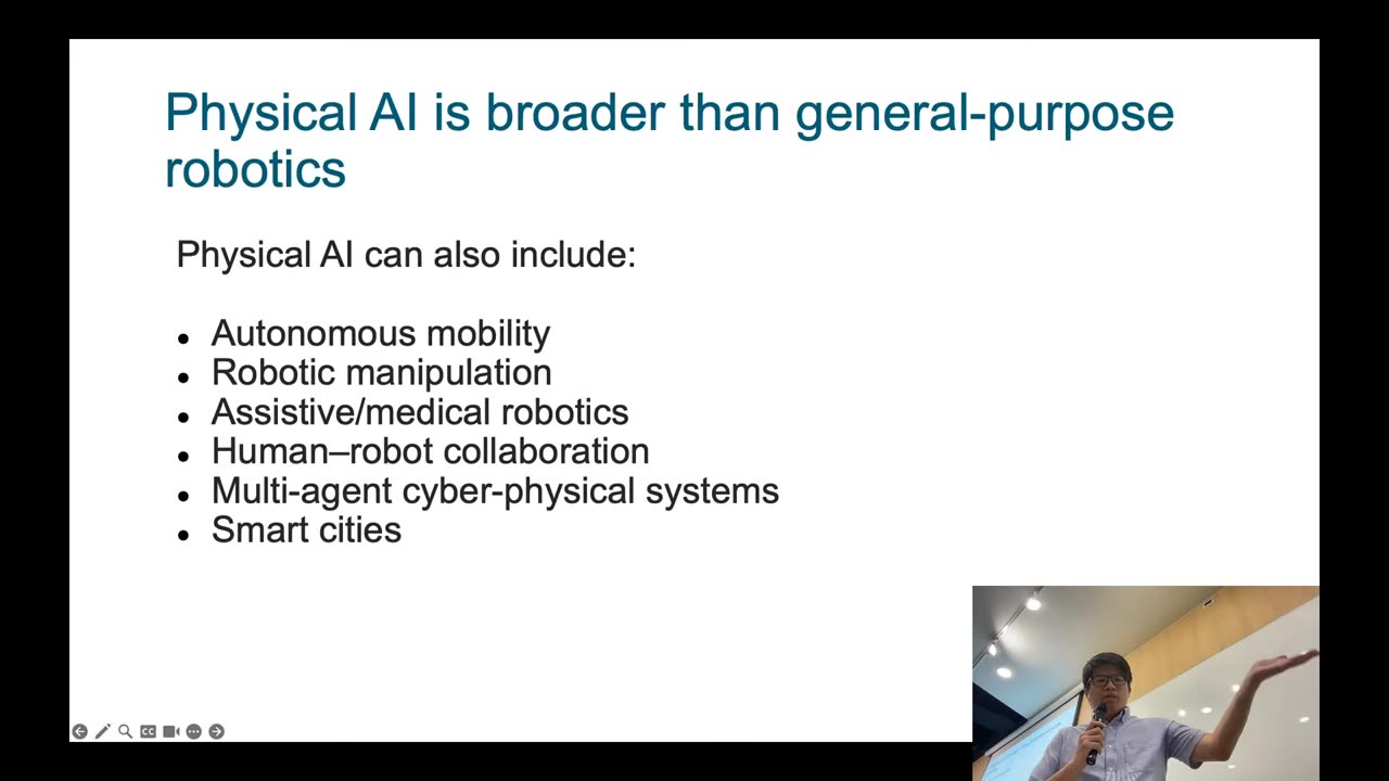 Physical AI broader than general-purpose robotics