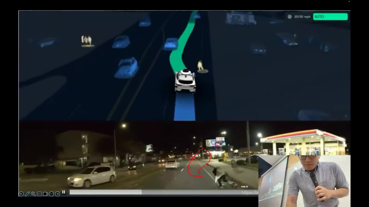 Waymo real-world driving visualization