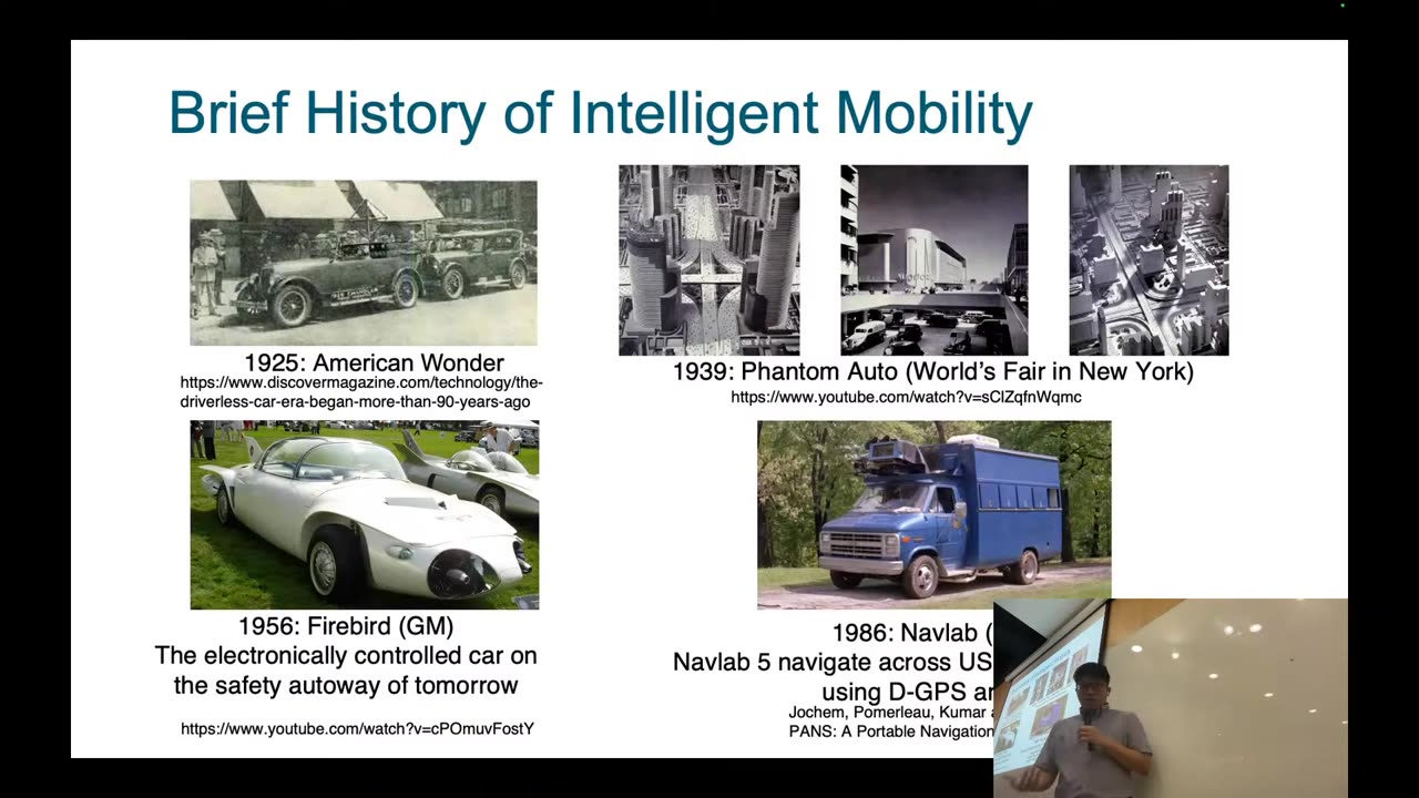 Brief History of Intelligent Mobility